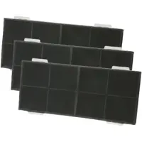 Alapure 3x Koolstoffilter voor Siemens 00460120 / 460120 / LZ73010