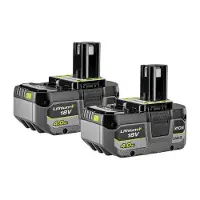 Ryobi RB1840X2 | ONE+ 18V 4.0Ah Lithium+ accu twinpack 5133005304