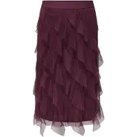 ONLY Carlafalda Midi-rok Dames Paars S-42/44