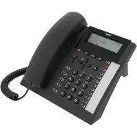 Tiptel 1020 analoge telefoon met 12 verlichte SNELKIESGEHEUGENS + 99 geheugens op naam, handenvrij spreken, nummerweergave en headset-aansluiting
