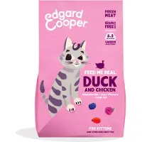 Edgard & Cooper Kattenvoer Brokken Kitten Eend Met Kip 325 G