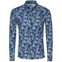 Desoto Zakelijk overhemd blauw / navy / lichtblauw