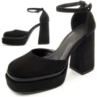 Montevita Hakken Salon Schoen N8 Zwart