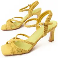 Montevita (Groente, 38) Damessandaal Met Hak. Sandal22 91727