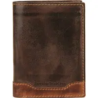 Bruno Banani Leer portemonnee Alicante Wallet High With Flap Brown / Cognac bruine