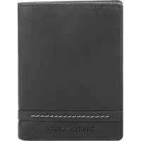 Bruno Banani Leer portemonnee Atlanta Flip Wallet Black zwart