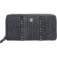 Chiemsee portemonnee Perth Zip Around Wallet Vintage Look Blue blauw