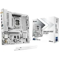 Asrock B860M Challenger WiFi White 1851 mATX HDMI/DP DDR5 - Moederbord - Intel Socket 1851 (Core Ultra 100 & 200)