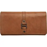 Spikes & Sparrow Spikes en Sparrow Wallet Portemonnee RFID Iowa Brandy