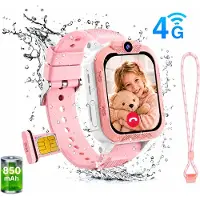 Blackview Z10 kinderhorloge smartwatch, GPS en 4G videogesprekken smartwatch, Bluetooth, IP67, 1.83" IPS, 1GB+8GB, 680mAh, zwaartekrachtsensor, SOS