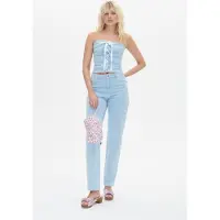 Baum und pferdgarten Maoki Shirt Blue Worn Out Denim Maat: 34 | Onderhemden Outlet | Dames | Blauw