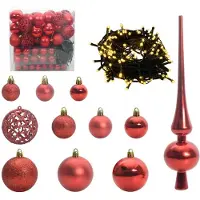 vidaXL Kunstmatige Hinged Kerstboom 300 LED's Groen en Wit 180 cm