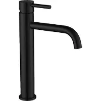 REA Lungo Black High - Wastafelkraan - Zwart