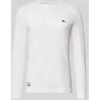 Lacoste regular fit shirt met lange mouwen van puur katoen