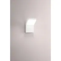 Perenz Piega - Wandlamp met LED, 20 Watt, kleurtemperatuur 3000 K, 4000 K, 6000 K, 1600 lumen, beschermingsgraad IP65, wit -