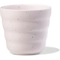 HEMA Koffiekopje 200ml Trend Aardewerk Roze Spikkels (roze)