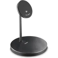 Hama Inductie lader 15 W 201737 00201737 Uitgangen Qi-standaard Zwart