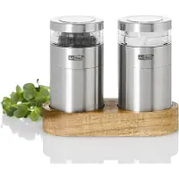AdHoc Peper- en Zoutmolen Menage Molto Zilver