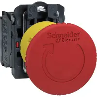 Schneider XB5 Noodstopknop 40mm - XB5AS8442