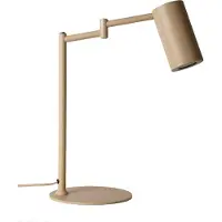 It´s about RoMi Bureaulamp Bilbao, crème / amber, Woon-/ Eetkamer, metaal, Modern, bureaulamp