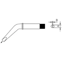 Weller CT2EX8 LÖTSPITZE 7,0MM Soldeerpunt Beitelvorm Grootte soldeerpunt 7 mm Inhoud: 1 stuk(s)