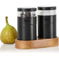 AdHoc Peper- en zoutmolen Set Menage Molto Zwart