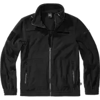 Brandit Fleece jas 'Combat' zwart