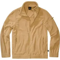Brandit Fleece jas 'Combat' camel