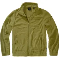 Brandit Fleece jas 'Combat' olijfgroen