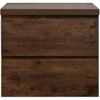Guido Gusto Badkamermeubel Summer voor waskom 60cm walnoot