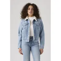 Levi's Original Sherpa Trucker Jacket Maat: M | Spijkerjassen Outlet | Dames | Blauw