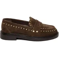 Steve madden Harloe Flat Shoes Brown/gold Maat: 40 | Instappers Outlet | Dames | Bruin