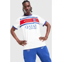 Nike Paris Saint-Germain Pre-Match Trainingsshirt 2026-2027 Wit Donkerblauw Rood