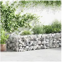 vidaXL Gabion mand 300x30x50 cm gegalvaniseerd staal