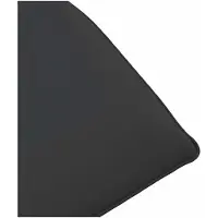 vidaXL Ligstoel inklapbaar 175x54x8,5 cm Oxford stof zwart