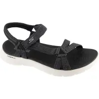 SKECHERS Sandaal 'Go Walk Flex Sandal - Sublime' zwart