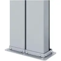 vidaXL Windscherm uittrekbaar 220x1000 cm crèmekleurig