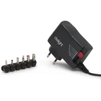 HomeShopXL Universele adapter 3V-12V - 2500mA - 30W - Instelbare gelijkspanning - Verwisselbare stekkers - Voeding voor apparaten [55056C]