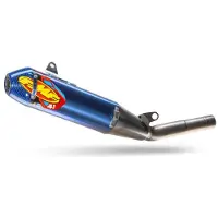 FMF 19-26 Yamaha YZ250F/FX Anodized Titanium Factory 4.1 RCT Muffler w/Blue CF Cap
