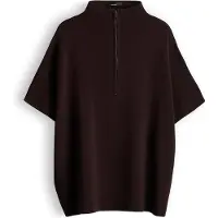 Someday Cape 'Belori' chocoladebruin
