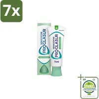 Sensodyne 7 x - Tandpasta - ProGlasur Daily Protection - Dagelijkse Bescherming - 75 ml - Grootverpakking - Tandpasta - Tandglazuur - Tanderosie - Fluoride - Gevoelige Tanden