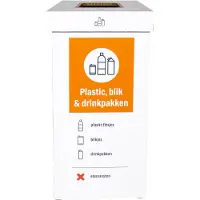 KarTent Kartonnen eco bin 240l kliko - GFT - 240 L prullenbak | Andere bedrukking mogelijk -