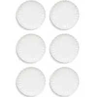 Cookinglife Ontbijtborden / Dessertborden Cardida Off White ø 19.5 cm - 6 Stuks