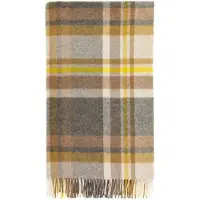 Bronte by moon Plaid Portree Goud - Merino lamswol - 140x185 - Bronte by Moon Scotland
