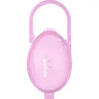 Babyono Baby Ono Roze Fopspeen Doos Met Handgreep 528/04