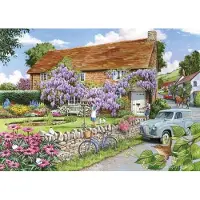 The House of Puzzles Wisteria Cottage Puzzel 250 Stukjes XL