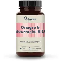 Vitavea Teunisbloem en Borage Biologisch 30 Capsules