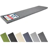 Garronda Bankkussen 160x40 cm – 4 cm dik – Waterafstotend & UV-bestendig – Grijs GD-AM-Dino