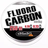 Asari Laco Flurocarbon 250 M Wit,Oranje 0.500 mm