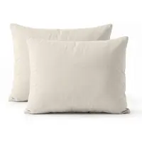 Primaviera Deluxe Lazy Kussensloop - Percale Katoen - Beige - per 2 stuks